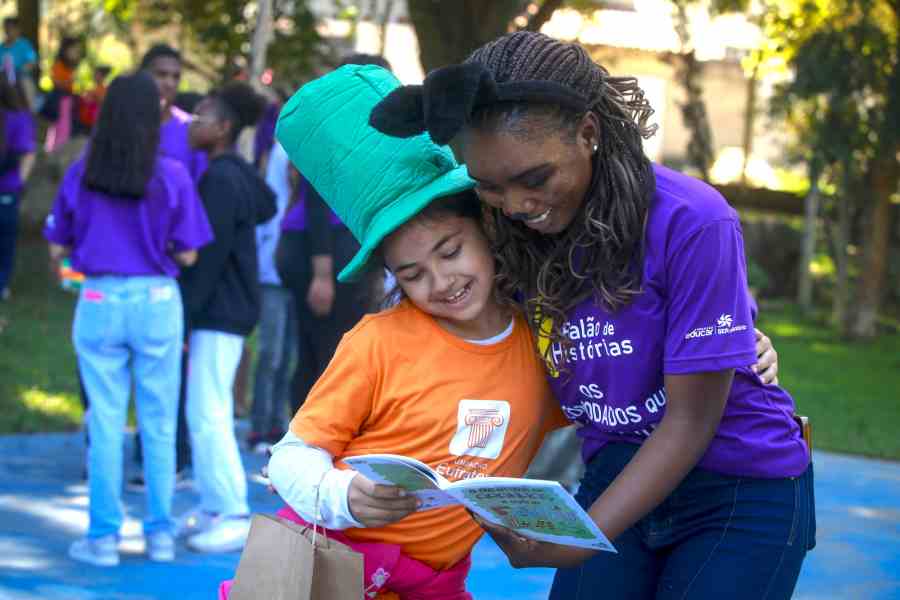 Balão de Histórias tem nova edição na Associação Beneficente Direito de Ser
